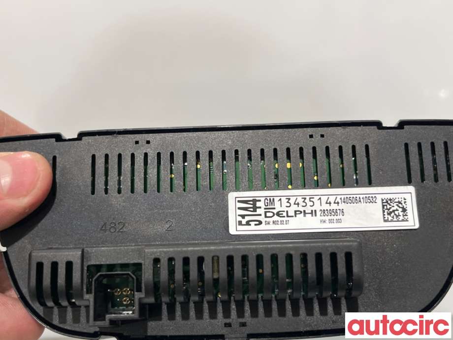 Varmeapparat betjening til Opel Astra J 2010-2015  (OPEL|13435144|28395676)