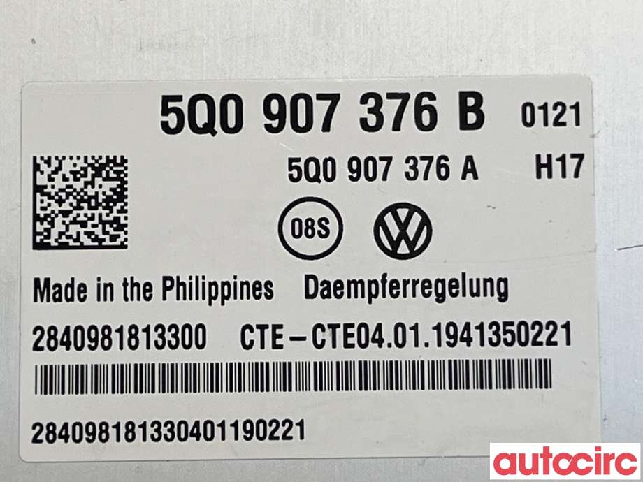 Styreenhet nivå/luftfjæring til Škoda Kodiaq 2017-->> (SKODA|5Q0907376B)
