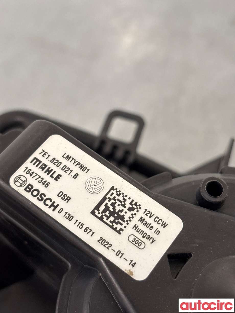 Varmeapparat motor til VW Transporter / Caravelle 2015-2019 (T6) (T6) (VOLKSWAGEN|7E1820021A|)