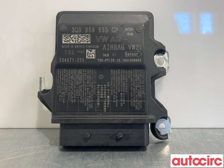 Airbag elektronikk til Škoda Kodiaq, 2017-->>  (SKODA|3Q0959655CP)