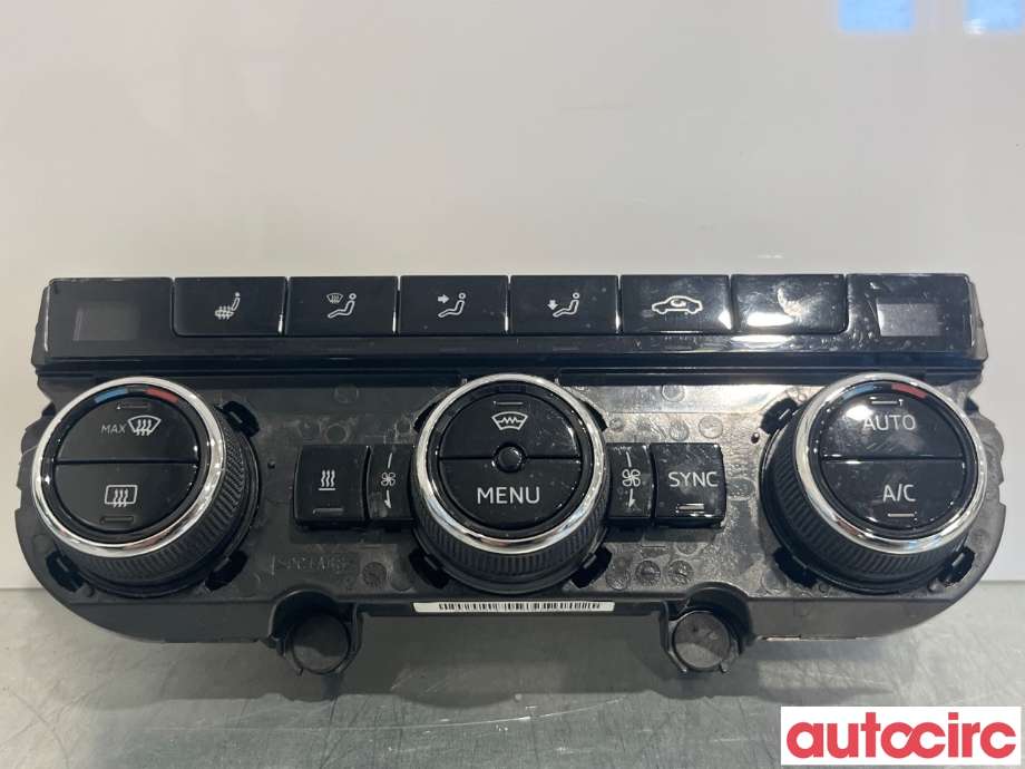 Varmeapparat betjening til Škoda Kodiaq, 2017-->>  (SKODA|565907044BA)