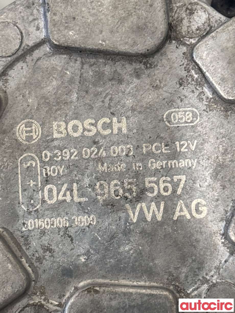 Sirkulasjonspumpe til VW Passat 2015-2019 (Fase 1) (B8) (B8) (VOLKSWAGEN|04L965567|0392024003)