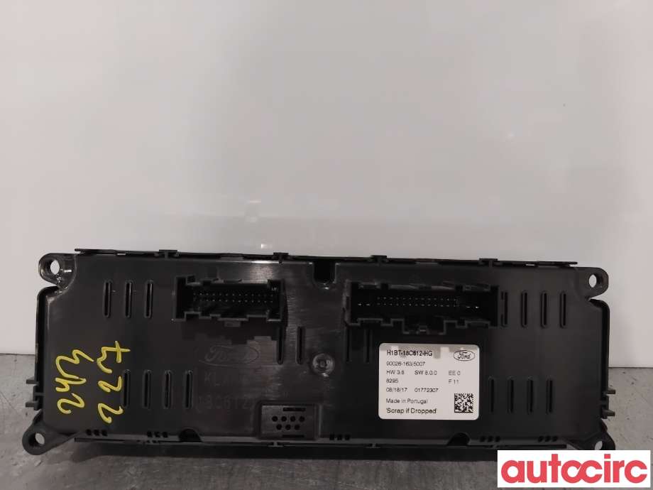 Varmeapparat betjening til Ford Fiesta 2017-->> (Type VII) (FORD|2681688||H1BT-18C612-HG)