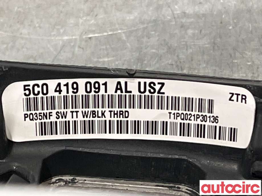 Ratt til VW Golf VI 2008-2012  (VOLKSWAGEN|5C0419091AL|)