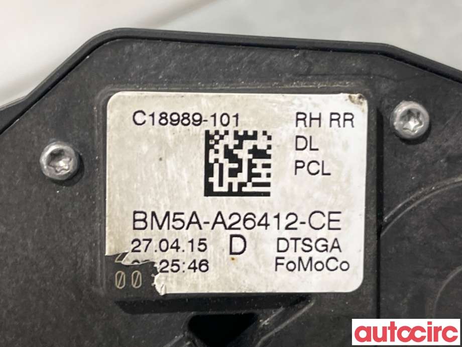 Låsekasse høyre bak til Ford Mondeo 2014-2019 (Type V, Fase 1)  (FORD|2110426|C18989-101|BM5A-A26412-CE)