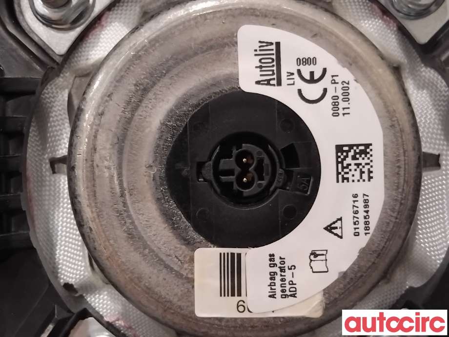 Airbag rattpute til Ford Transit Connect 2013-2018 Type II, Fase 1 (FORD|1810758||DT11-K042B85-AA35B8)