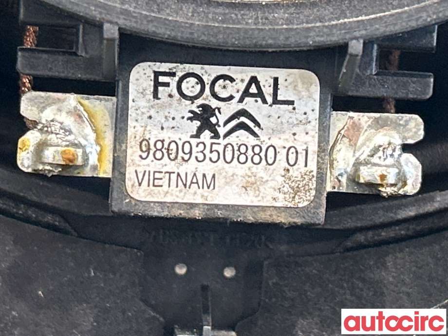 Bilstereo høyttaler til Peugeot 3008 2016-->> (Type II)  (PEUGEOT|9809350880|9813827180)