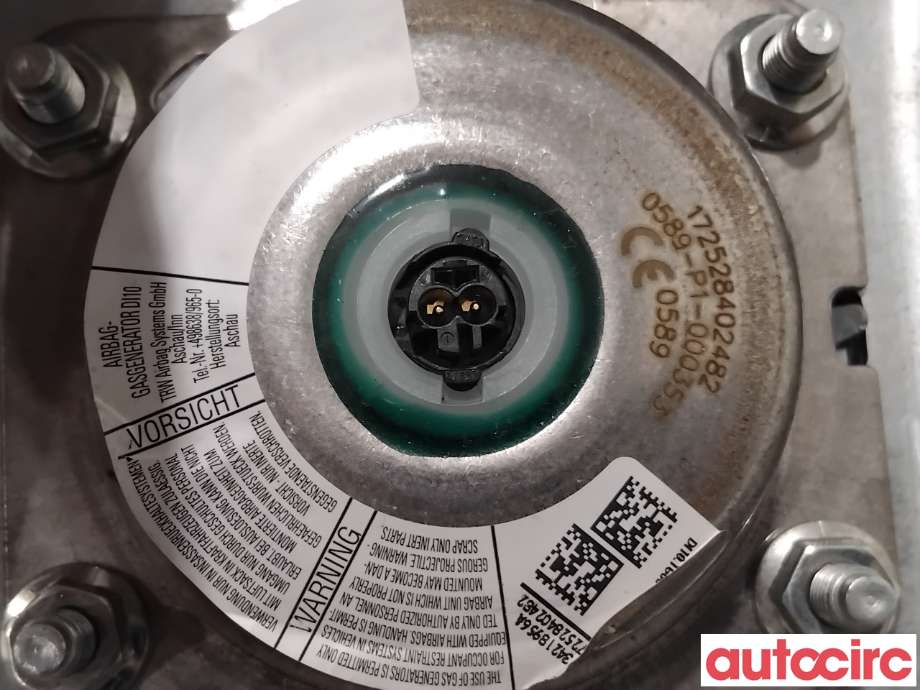 Airbag passasjer til Ford Fiesta 2017-->> (Type VII) (FORD|2163144|34199346C|H1BB-A044A74-AC)