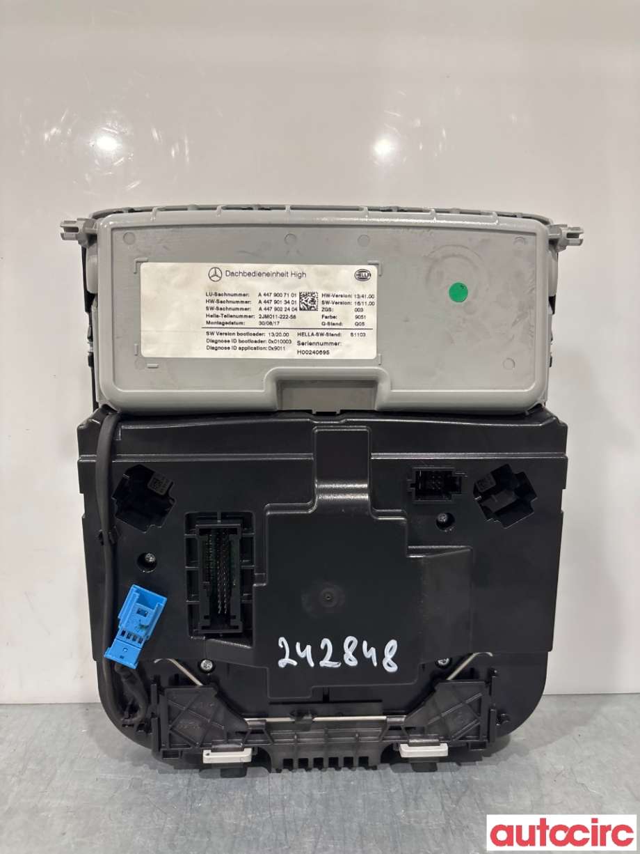 Taklyspanel til Mercedes Vito 2014-->> (W447) (W447) (MERCEDES|A4479007101|)