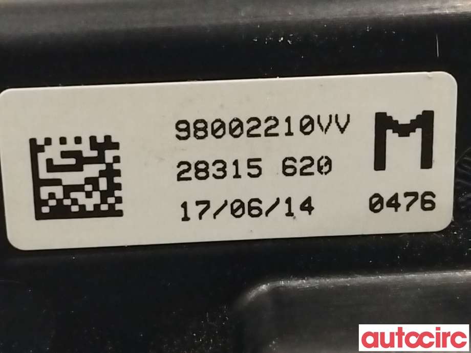 Girstang/girvelger automat til Citroën C4, Picasso 2013-2018 (Type II)  (CITROEN|98002210VV)