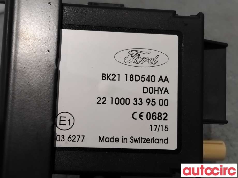 Styreenhet diverse til Ford Transit Custom 2013-2023 (Type I) (FORD|1929558|221000339500|BK2118D540AA)