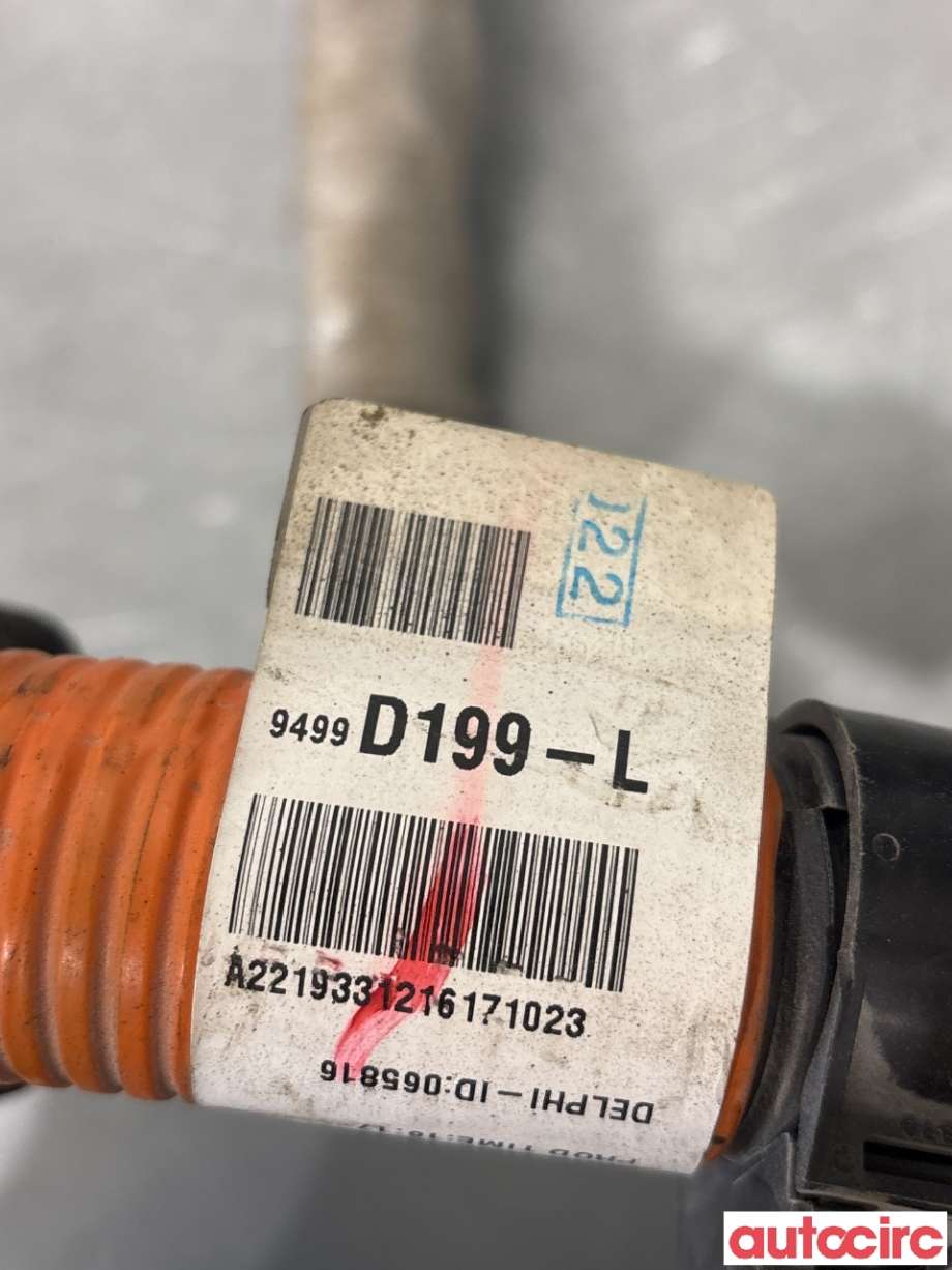 Kabel høy volt (HV) hybrid til Mitsubishi Outlander 2012-2015 (Type III, Fase 1)  (MITSUBISHI|9499D199||9499-D199)