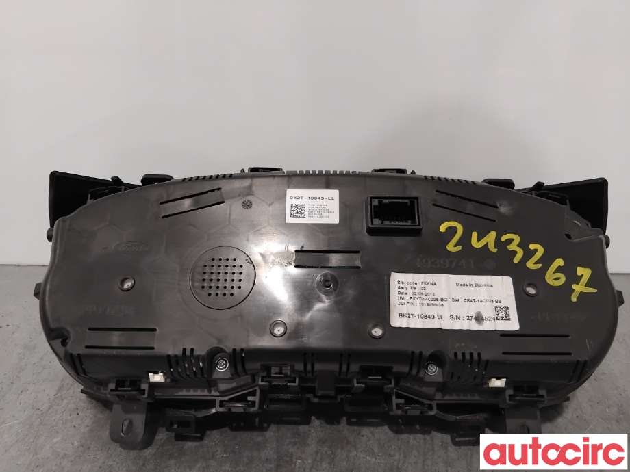 Instrumentpanel til Ford Transit Custom 2013-2023 (Type I)  (FORD|2780573|1915498-38|BK2T-10849-LL)