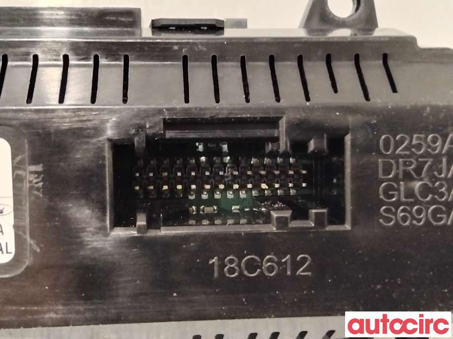 Varmeapparat betjening til Ford C-Max 2010-2015 (Type II, Fase 1) (FORD|2376689||F1ET-18C612-DJ)