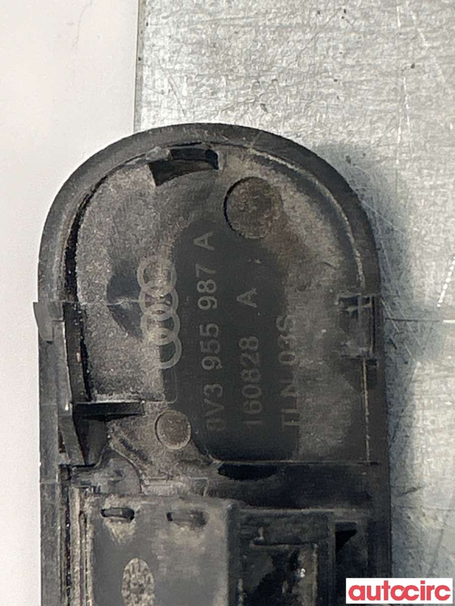 Lyktespylerdyse til Audi A3 2016-2020 (Type III, Fase 2)  (AUDI|8V3955987A|)