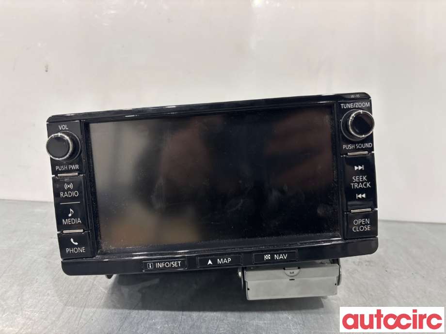 Bilstereo navigasjon til Mitsubishi Outlander, 2015-->> (Type III, Fase 2)  (MITSUBISHI|8750A569)