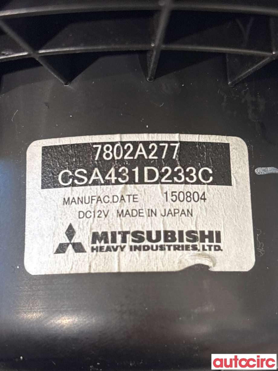 Varmeapparat motor til Mitsubishi Outlander 2015-->> (Type III, Fase 2)  (MITSUBISHI|7802A277|CSA431D233C)