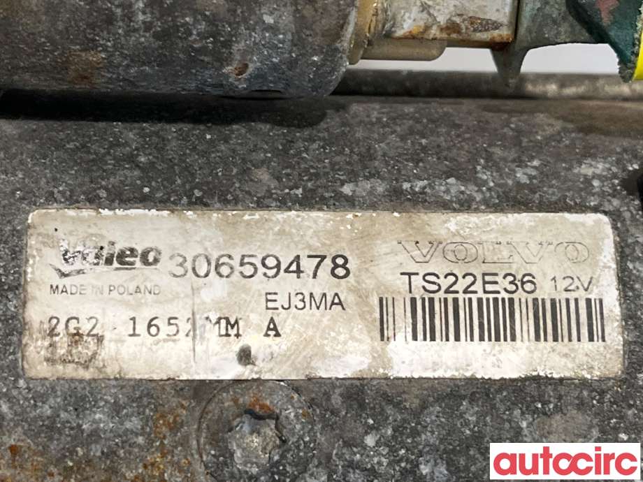 Starter diesel til Volvo V60 2010-2013 (Type I, Fase 1)  (VOLVO|36051780)