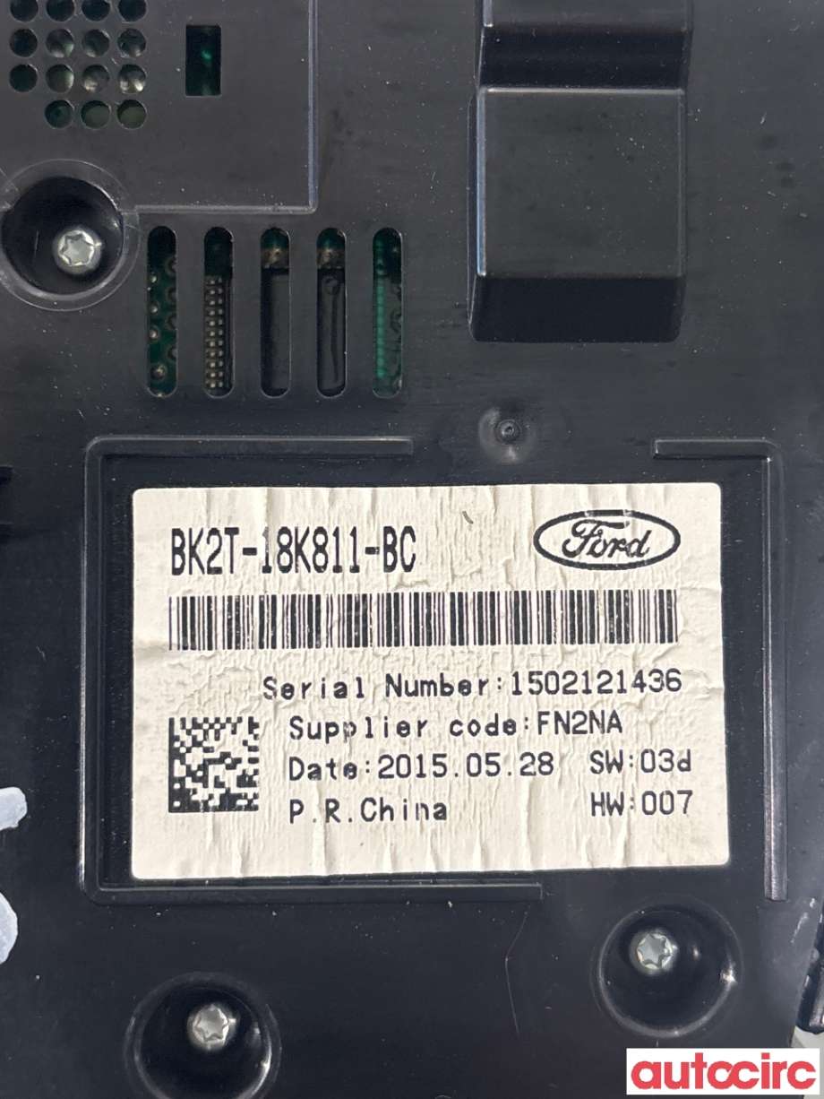 Bryter diverse til Ford Transit Custom 2013-2023 (Type I) (FORD|2190668||BK2T-18K811-BC)