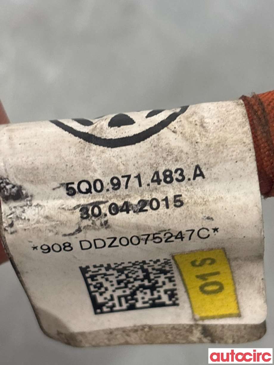 Kabel høy volt (HV) hybrid til VW e-Golf 2014-2017 (Fase 1)  (VOLKSWAGEN|5Q0971483A|)