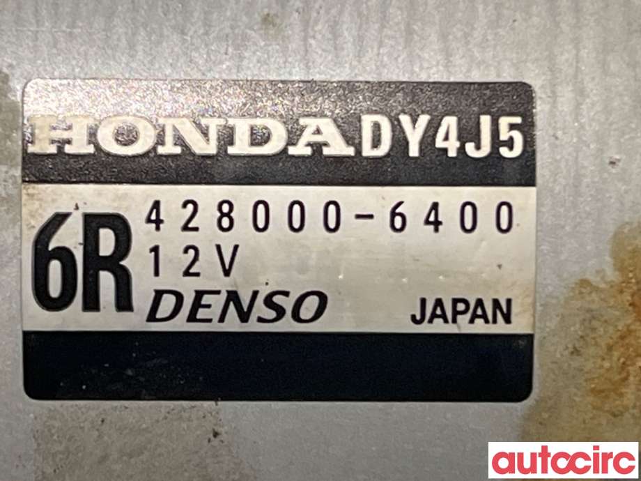 Starter diesel til Honda CR-V 2007-2012 (Type III)  (HONDA|31200-RL0-G51|428000-6400|DY4J5)