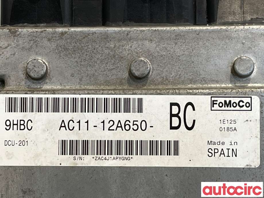 Styreenhet motor til Ford Transit 2006-2013  (FORD|1729374|AC11-12A650-BC)