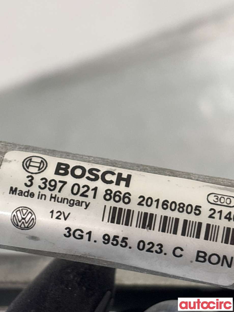 Viskermotor frontrute til VW Passat 2015-2019 (Fase 1) (B8) (B8) (VOLKSWAGEN|3G1955023D|1397220691|3G1955023C)
