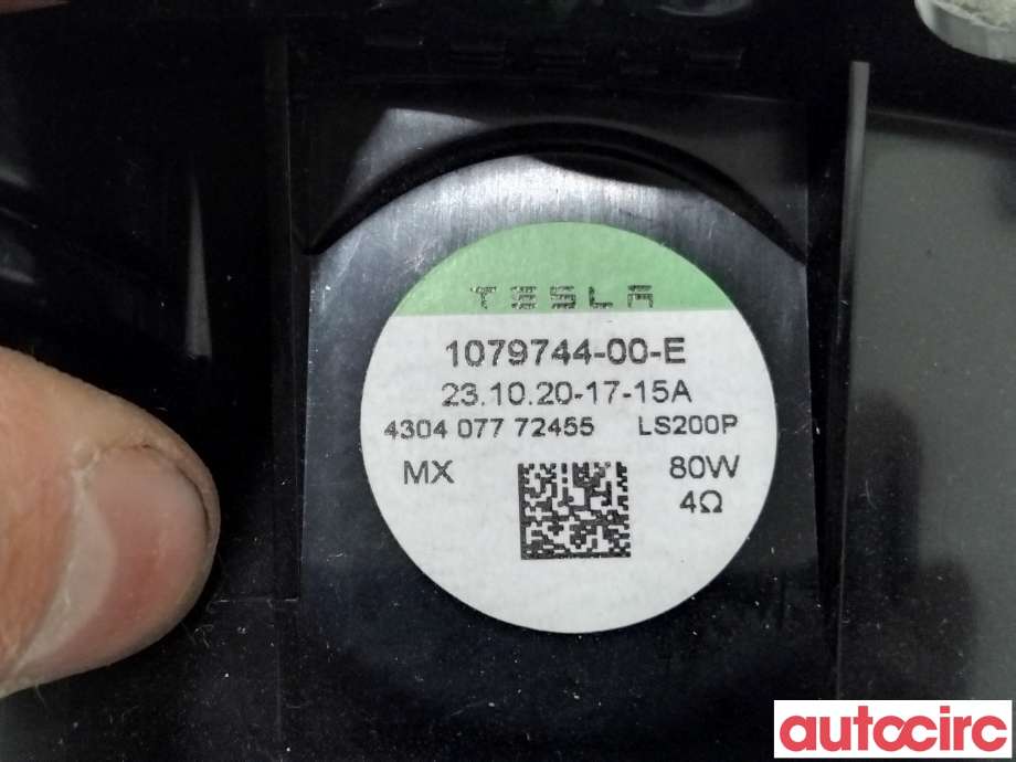 Bilstereo høyttaler til Tesla Model 3 2018-2023 (Fase 1) (TESLA|1079744-00-E|)