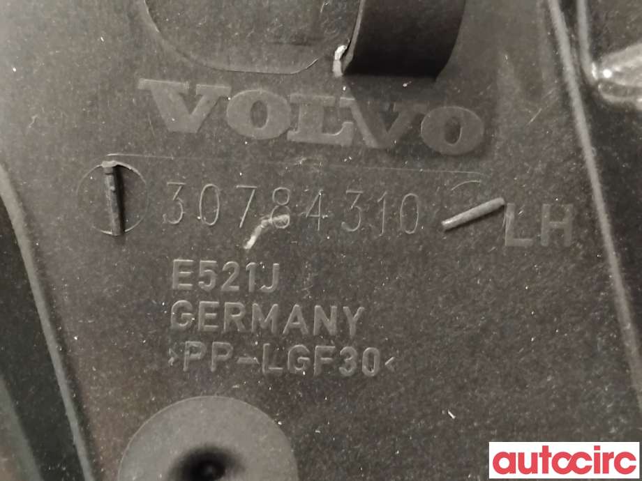 Ruteheis til Volvo V60 2010-2013 (Type I, Fase 1)  (VOLVO|31440785||30784310)