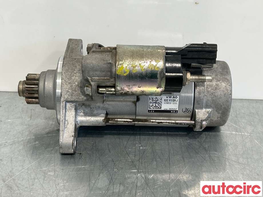Starter diesel til Škoda Yeti, 2014-2017 (Fase 2)  (SKODA|02E911024J)