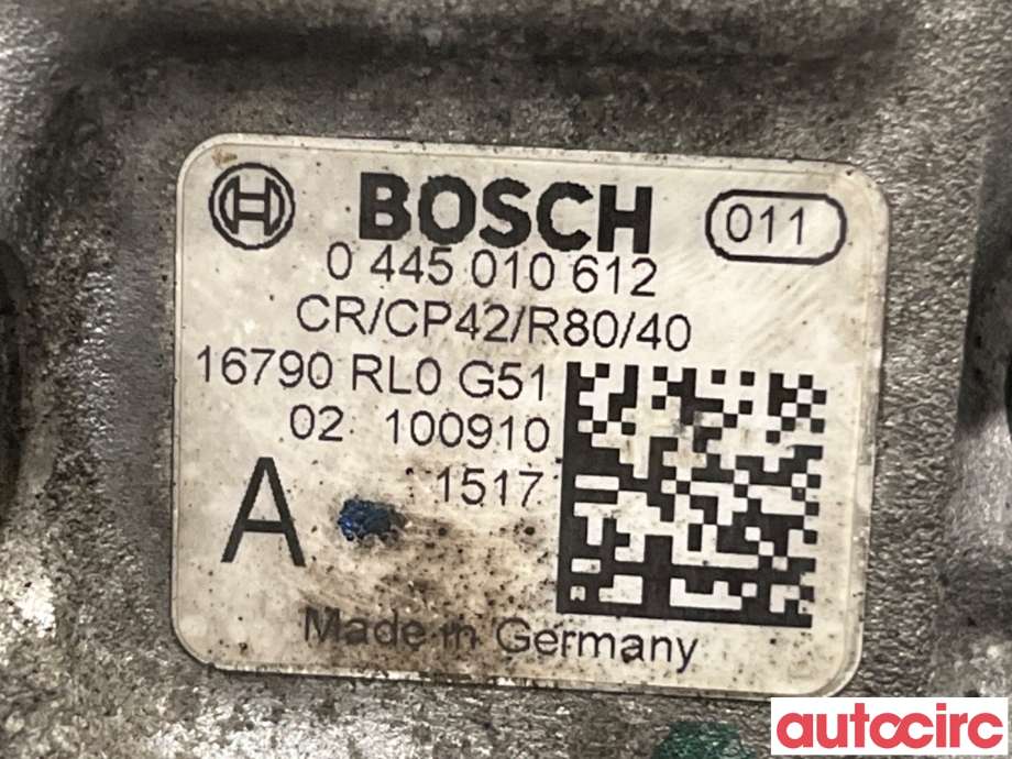 Dieselpumpe til Honda CR-V 2007-2012 (Type III)  (HONDA|16790RL0G51|0445010612)