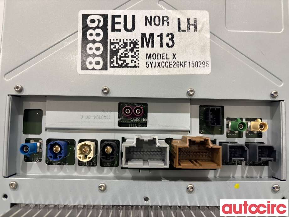 Instrument kjørecomputer til Tesla Model X 2016-->>  (TESLA|1451809-S3-B|)
