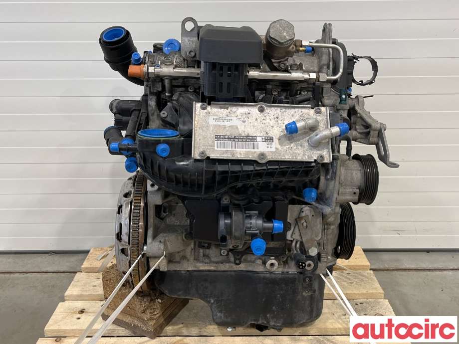 Motor bensin til Škoda Fabia 2010-2014 (Type II, Fase 2)  (SKODA|03F100031FX|CBZA|)