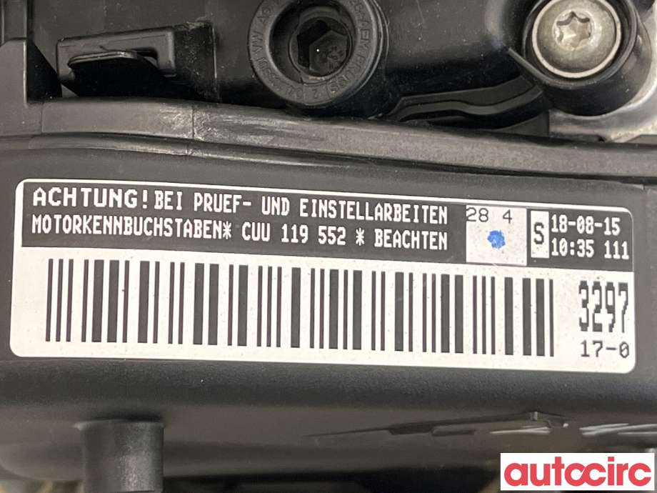 Motor diesel til Škoda Yeti 2014-2017 (Fase 2)  (SKODA|04L100034F|CUUB|)
