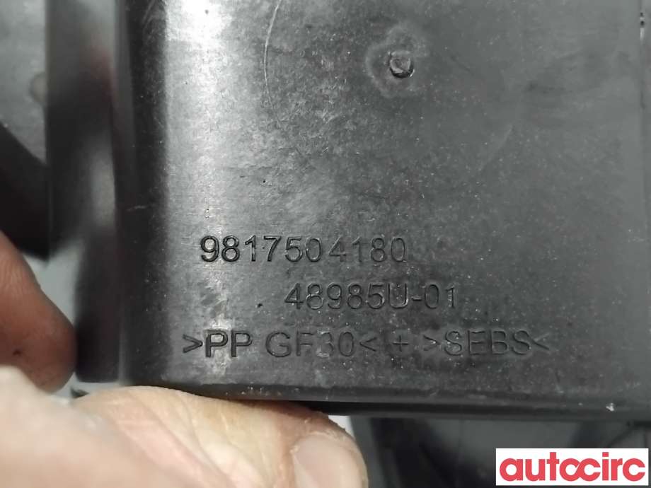 Tanklokk til Peugeot 308 2013-2021 (Type II)  (PEUGEOT|9817504380||9817504180)
