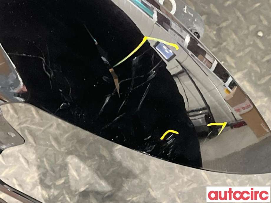 Skjerm høyre foran til Mitsubishi Outlander 2015-->> (Type III, Fase 2)  (MITSUBISHI|5220L110)