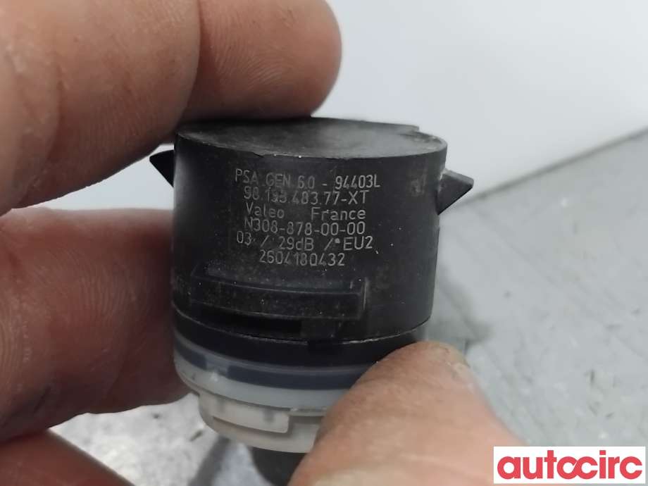 Parkeringssensor bak til Citroën C4, Cactus 2018-2021 (Fase 2)  (CITROEN|1633559380|N008-878-00-00|9813348377-XT)