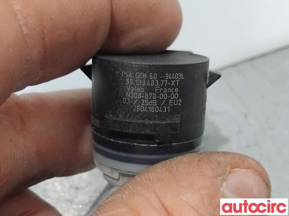 Parkeringssensor bak til Citroën C4, Cactus 2018-2021 (Fase 2)  (CITROEN|1633559380|N008-878-00-00|9813348377-XT)
