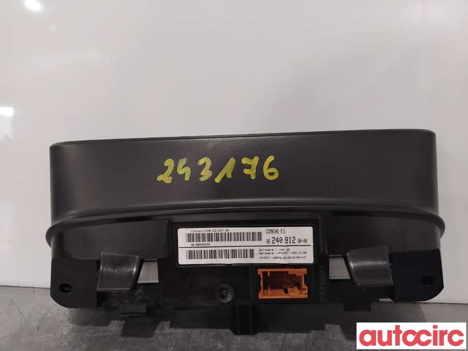 Instrumentpanel til Citroën C4, Cactus 2018-2021 (Fase 2) (CITROEN|9824091280|VPHPEF-10849-AD|9830087680)