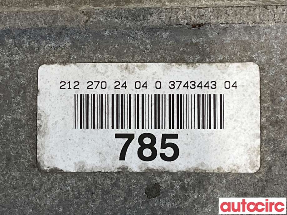 Girkasse automat til Mercedes E-Klasse 2009-2013 (Fase 1) (W212) (W212) (MERCEDES|A2122701604|OM722965|)