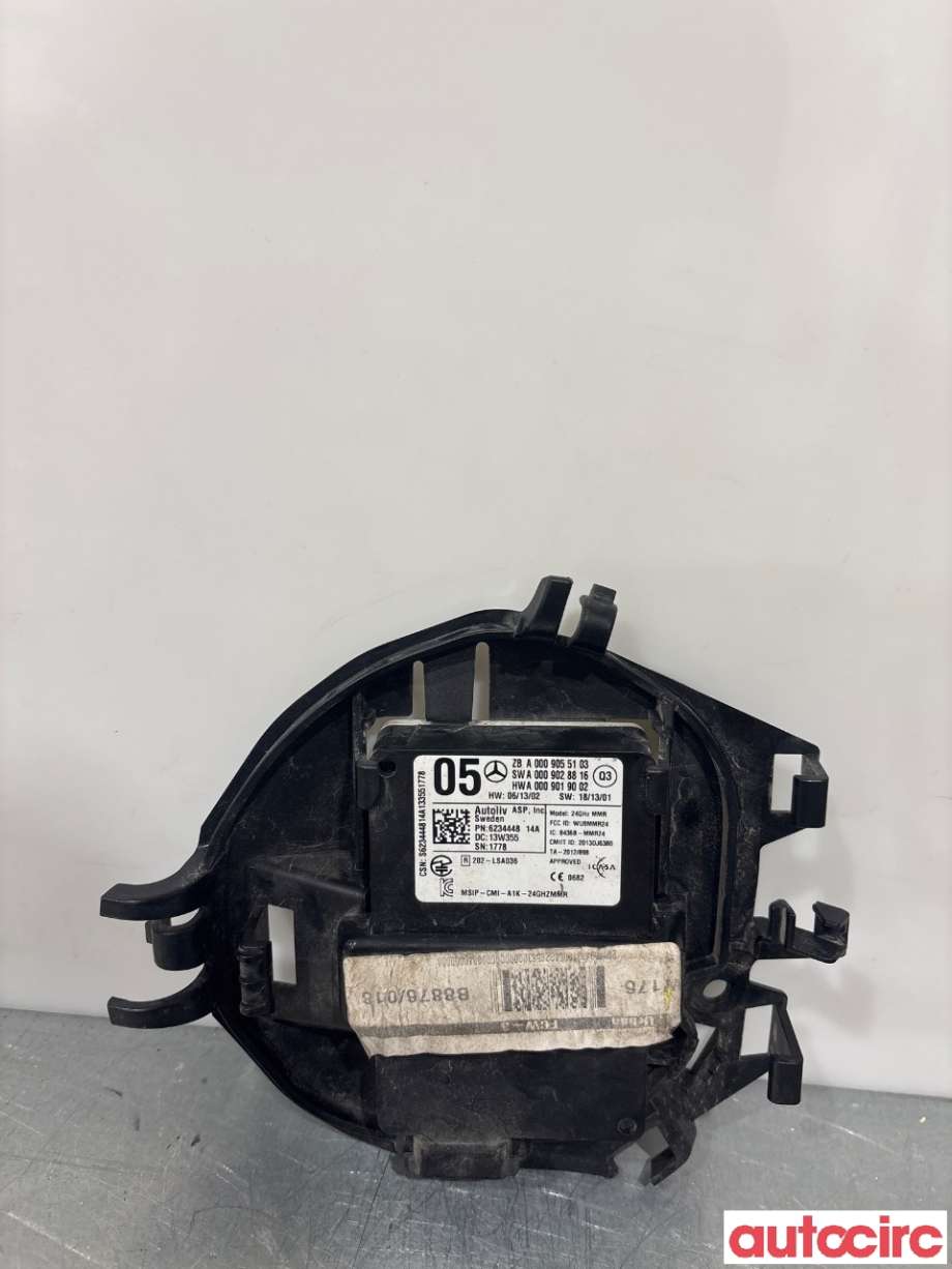 Sensor radar til Mercedes A-Klasse, 2012-2018 (W176) (W176) (MERCEDES|A0009055103)