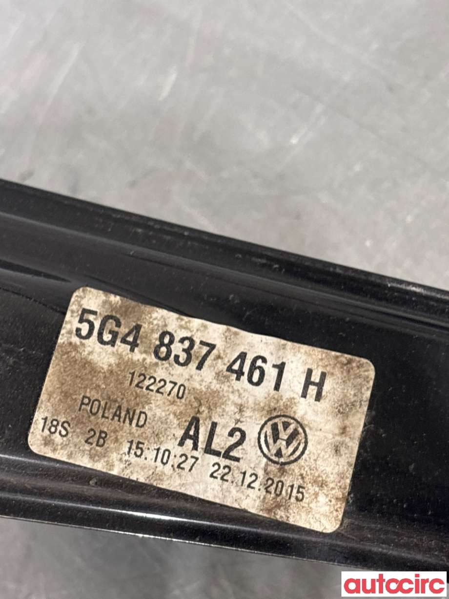 Ruteheis til VW Golf VII 2012-2017 (Fase 1)  (VOLKSWAGEN|5G4837461H|)