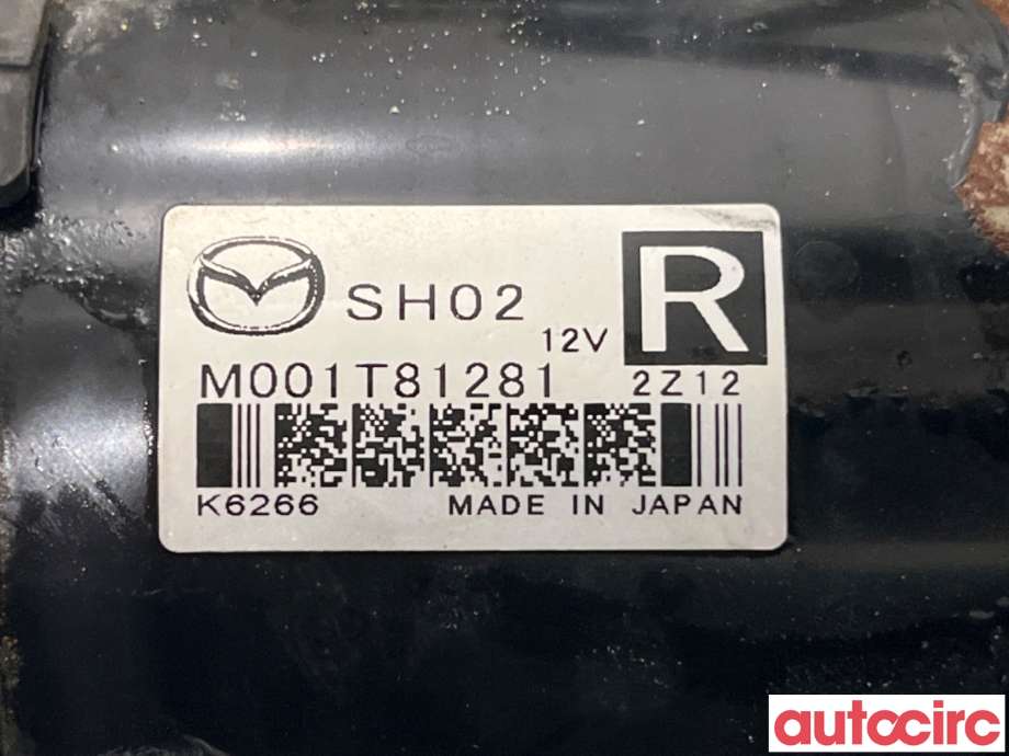 Starter diesel til Mazda 6 2013-2015 (Type III, Fase 1) (MAZDA|SH02-18-400|M001T81281|SH02)