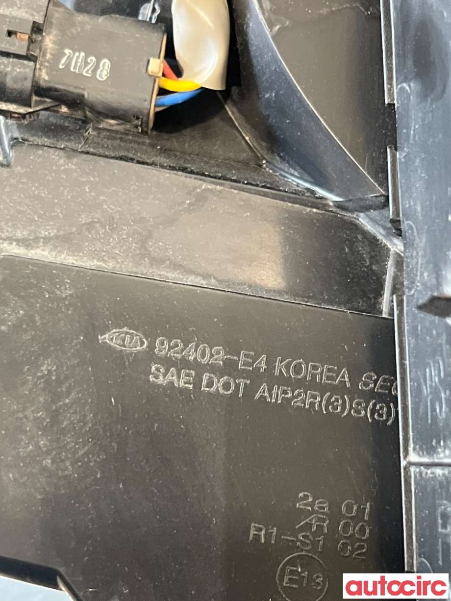 Baklykt høyre til Kia Soul 2014-2019 (Type II) (KIA|92402E4020)