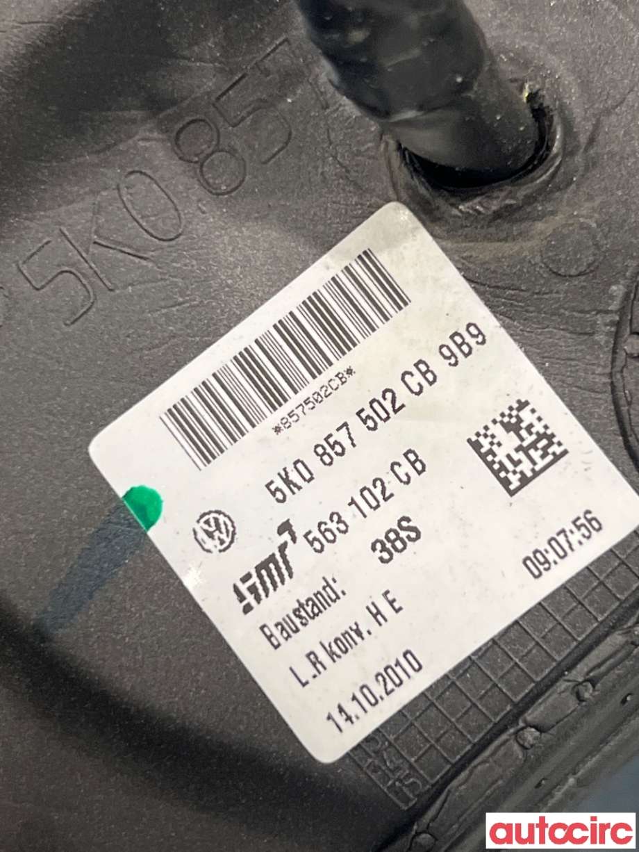 Speil høyre til VW Golf VI 2008-2012  (VOLKSWAGEN|5K0857508AD|5K0857502CB)