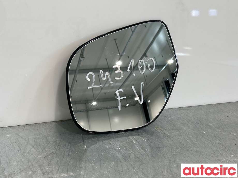 Speilglass venstre til Mitsubishi Outlander, 2012-2015 (Type III, Fase 1)  (MITSUBISHI|7632B609)