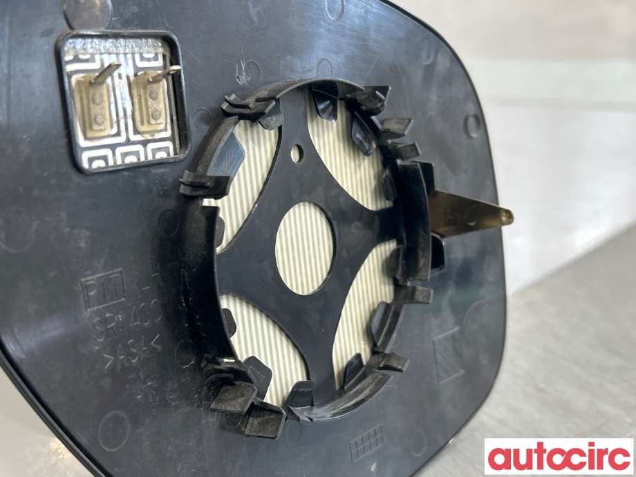 Speilglass venstre til Mitsubishi Outlander 2012-2015 (Type III, Fase 1) (MITSUBISHI|7632B609|)