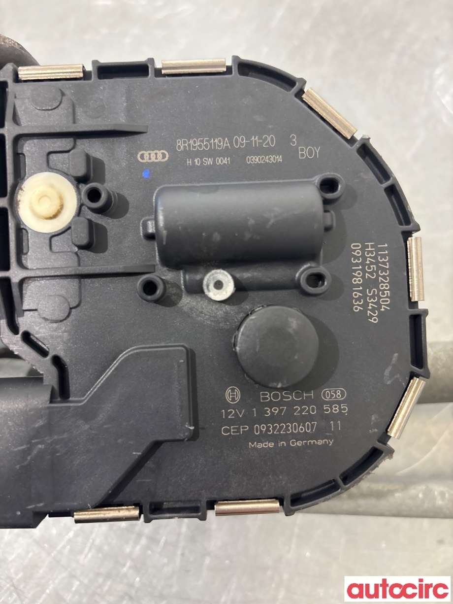 Viskermotor frontrute til Audi Q5 2008-2012 (Type I, Fase 1)  (AUDI|8R1955023D|1397220585)