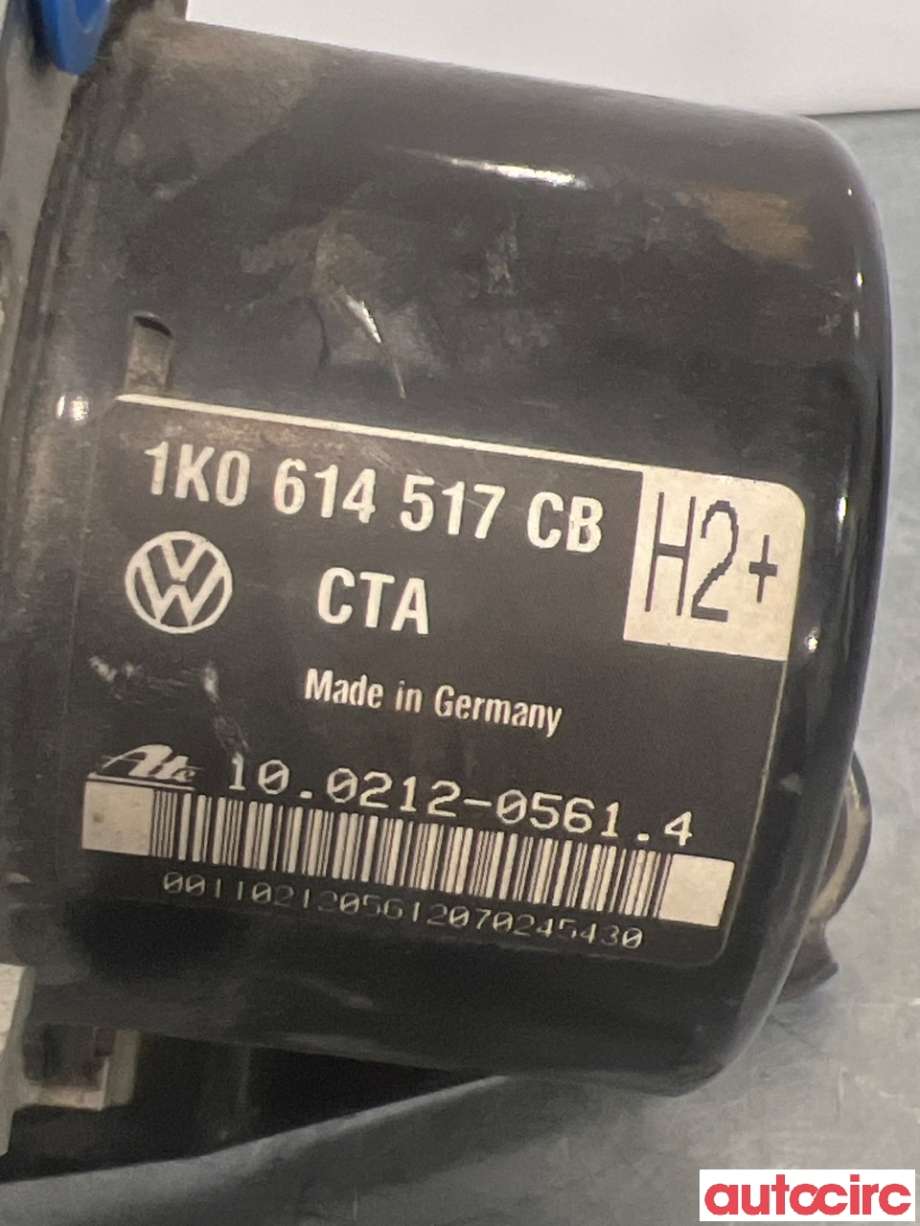 ABS sentral til Audi A3 2009-2012 (Type II, Fase 2)  (AUDI|1K0614517CB||1K0907379AT)