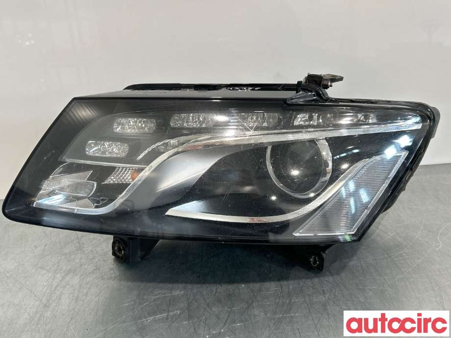 Frontlykt venstre xenon til Audi Q5, 2008-2012 (Type I, Fase 1)  (AUDI|8R0998029J)